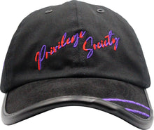 Load image into Gallery viewer, PS Limited Script Dad Hat, Black/Purple