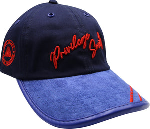 PS Limited Script Dad Hat, Blue/Red
