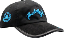Load image into Gallery viewer, PS Limited Script Dad Hat, Black/Teal