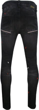 Load image into Gallery viewer, Privilege Society Black Drip Denim Jeans