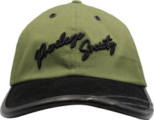 Load image into Gallery viewer, PS Limited Script Dad Hat, Olive/Black