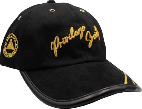 PS Limited Script Dad Hat, Black/Gold