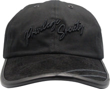Load image into Gallery viewer, PS Limited Script Dad Hat, Black/Black